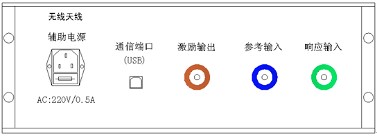 變壓器繞組變形測(cè)試儀后面板圖 變壓器繞組變形測(cè)試儀后面板圖